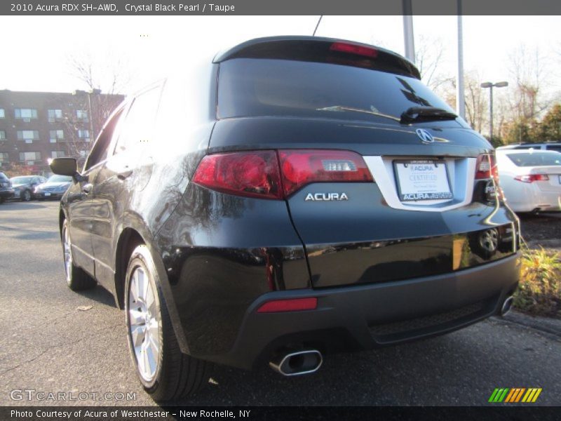 Crystal Black Pearl / Taupe 2010 Acura RDX SH-AWD