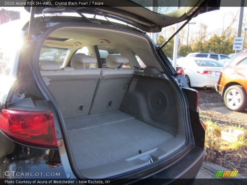 Crystal Black Pearl / Taupe 2010 Acura RDX SH-AWD