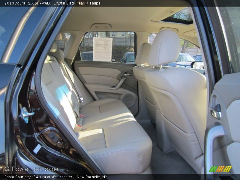 Crystal Black Pearl / Taupe 2010 Acura RDX SH-AWD