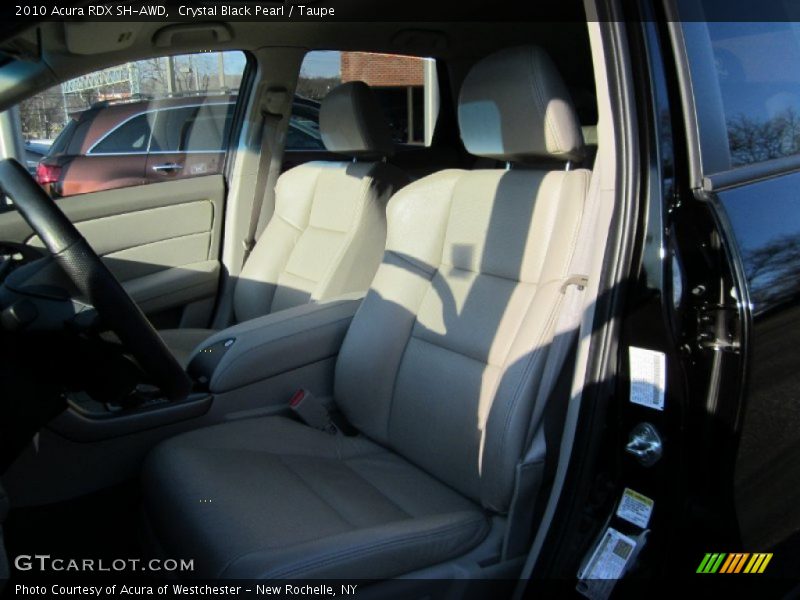 Crystal Black Pearl / Taupe 2010 Acura RDX SH-AWD