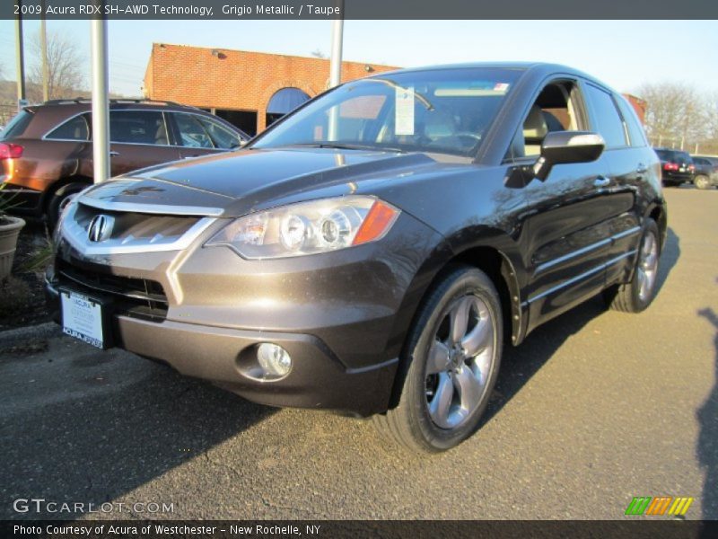 Grigio Metallic / Taupe 2009 Acura RDX SH-AWD Technology