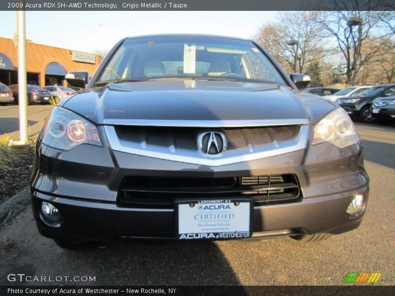 Grigio Metallic / Taupe 2009 Acura RDX SH-AWD Technology