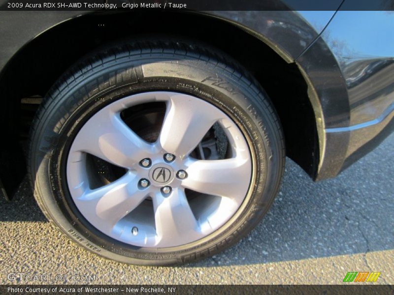 Grigio Metallic / Taupe 2009 Acura RDX SH-AWD Technology
