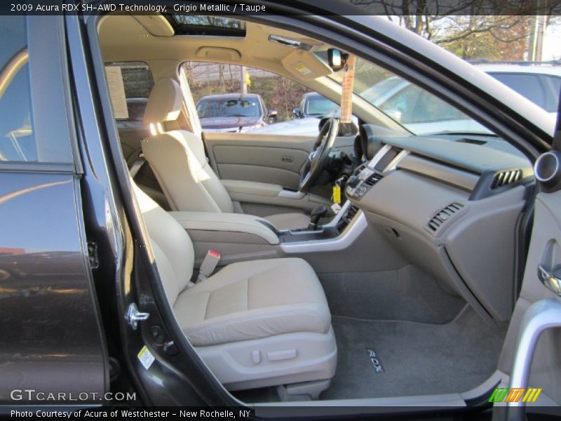Grigio Metallic / Taupe 2009 Acura RDX SH-AWD Technology