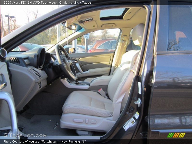 Grigio Metallic / Taupe 2009 Acura RDX SH-AWD Technology