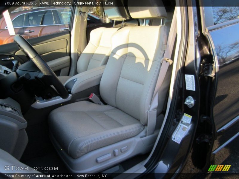 Grigio Metallic / Taupe 2009 Acura RDX SH-AWD Technology