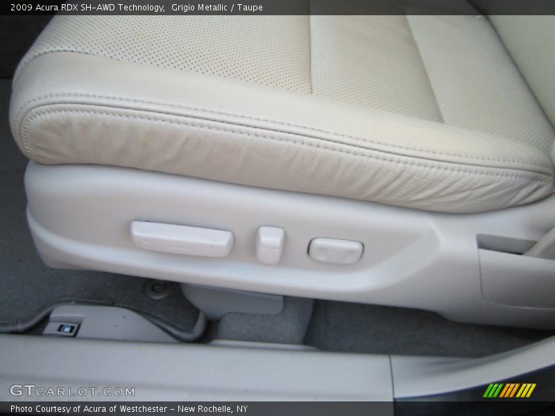 Grigio Metallic / Taupe 2009 Acura RDX SH-AWD Technology
