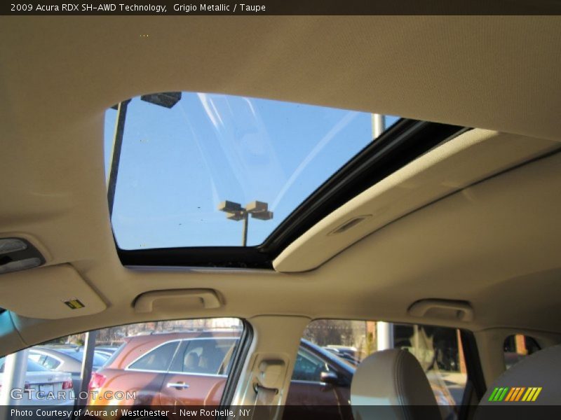 Grigio Metallic / Taupe 2009 Acura RDX SH-AWD Technology