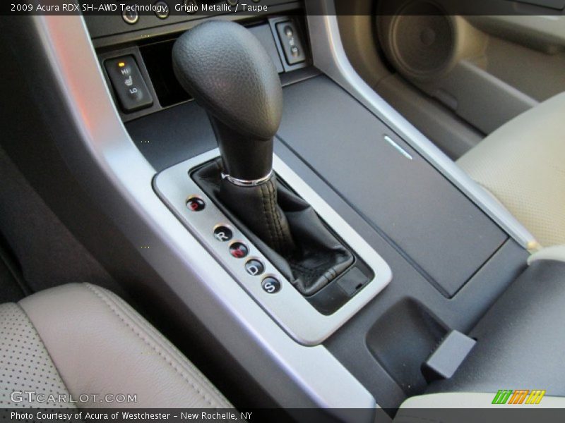 Grigio Metallic / Taupe 2009 Acura RDX SH-AWD Technology