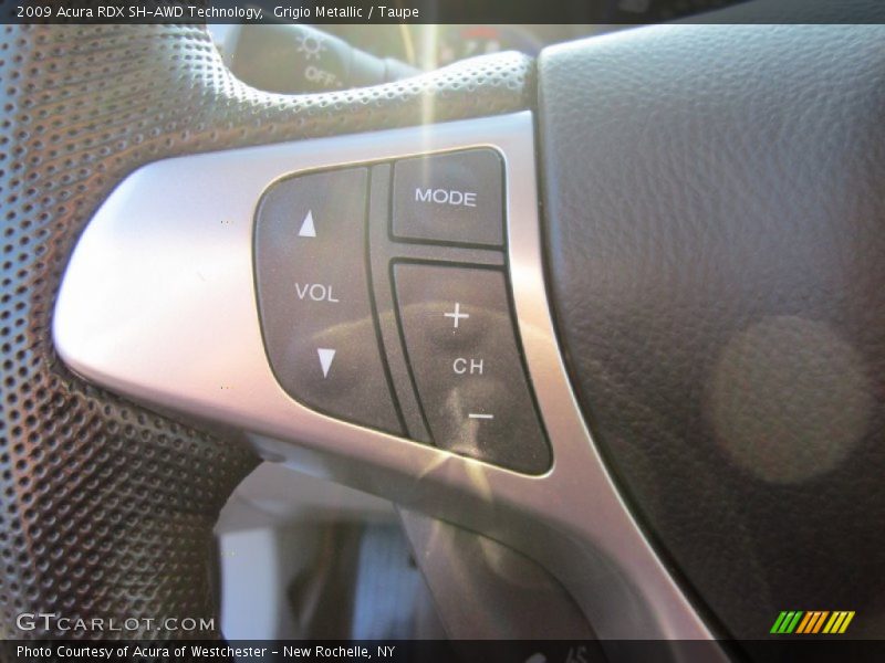 Grigio Metallic / Taupe 2009 Acura RDX SH-AWD Technology