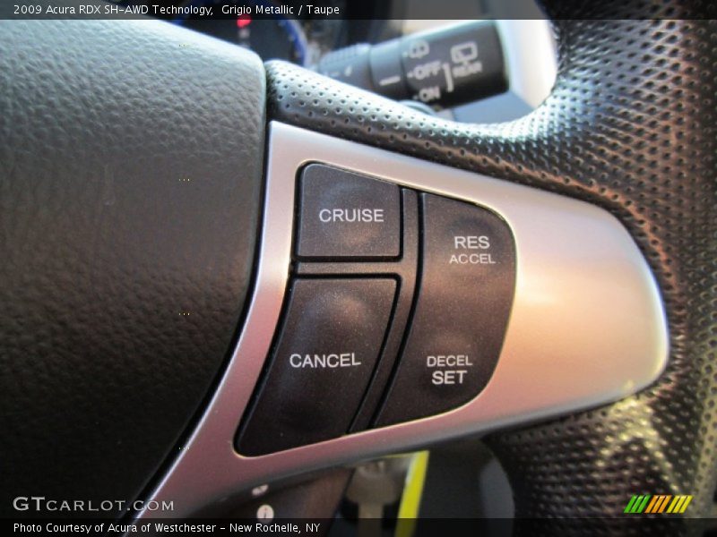 Grigio Metallic / Taupe 2009 Acura RDX SH-AWD Technology