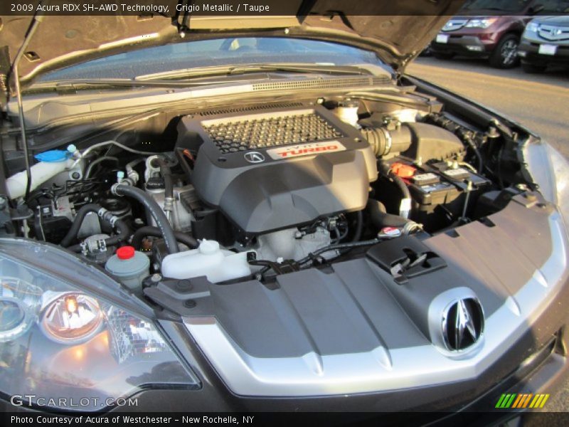 Grigio Metallic / Taupe 2009 Acura RDX SH-AWD Technology