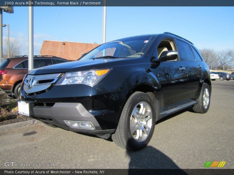 Formal Black / Parchment 2009 Acura MDX Technology