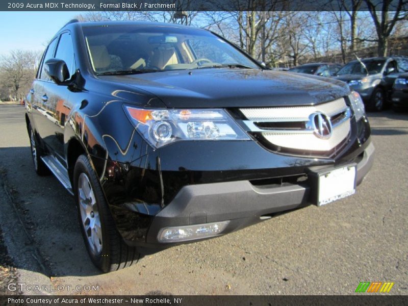 Formal Black / Parchment 2009 Acura MDX Technology