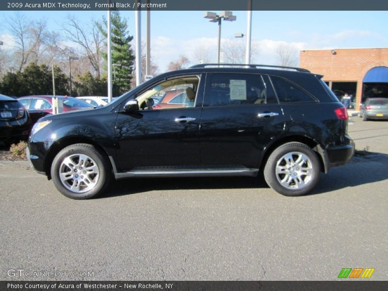 Formal Black / Parchment 2009 Acura MDX Technology