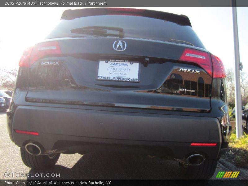 Formal Black / Parchment 2009 Acura MDX Technology