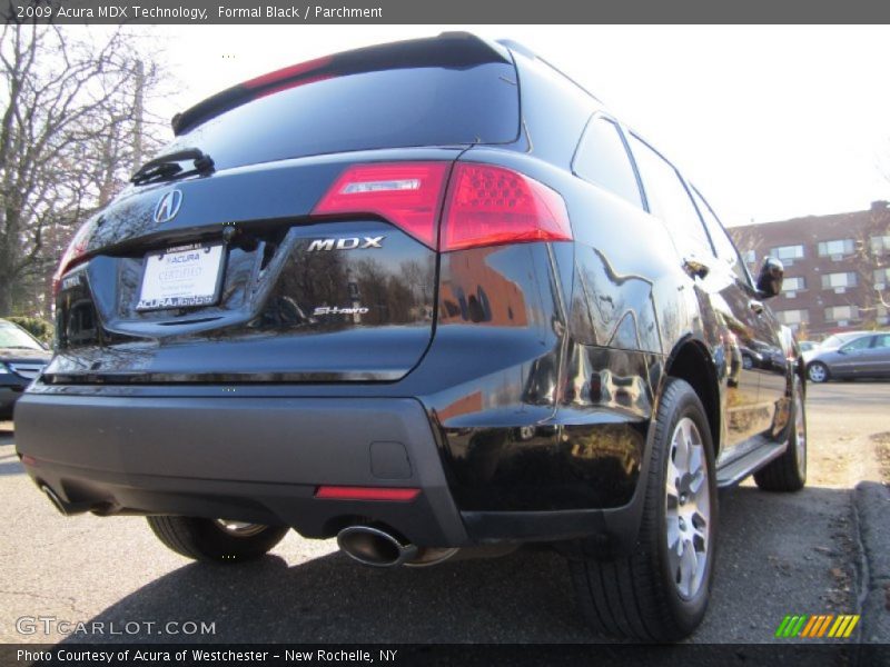 Formal Black / Parchment 2009 Acura MDX Technology