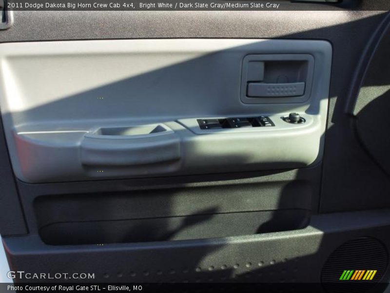 Bright White / Dark Slate Gray/Medium Slate Gray 2011 Dodge Dakota Big Horn Crew Cab 4x4