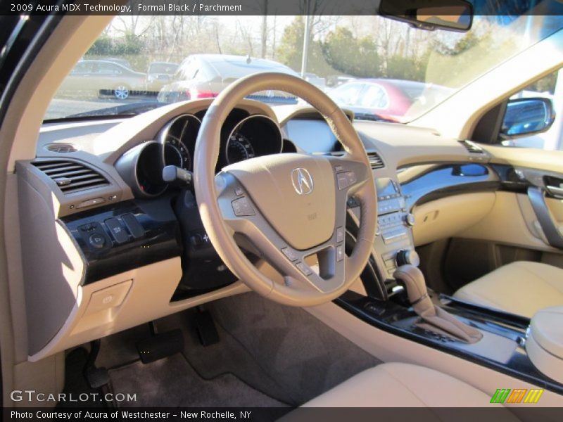 Formal Black / Parchment 2009 Acura MDX Technology