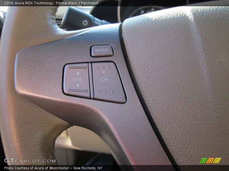 Formal Black / Parchment 2009 Acura MDX Technology