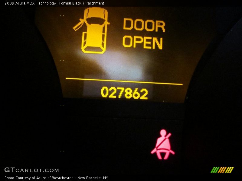 Formal Black / Parchment 2009 Acura MDX Technology