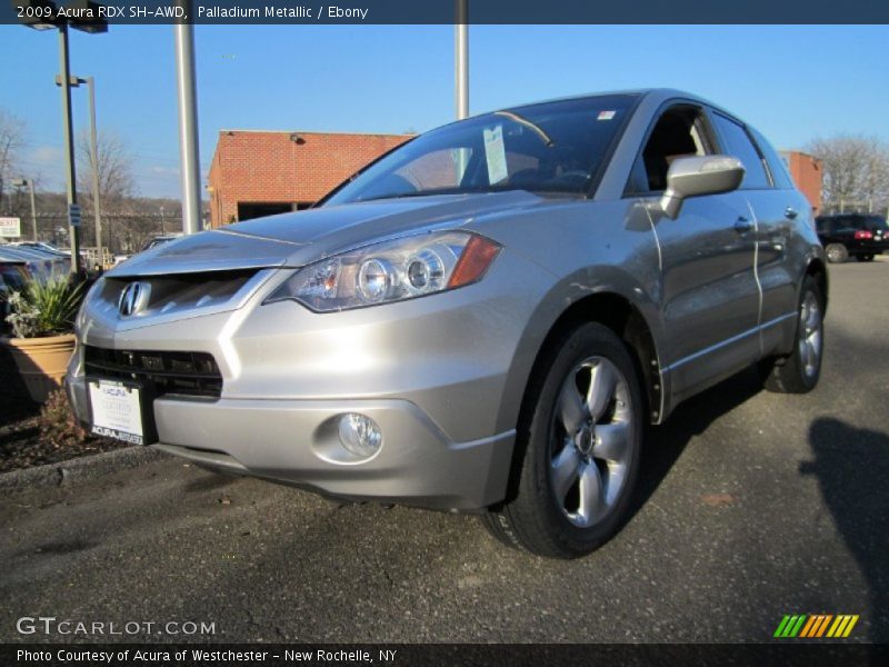 Palladium Metallic / Ebony 2009 Acura RDX SH-AWD