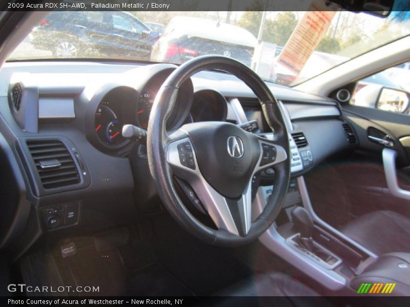 Palladium Metallic / Ebony 2009 Acura RDX SH-AWD