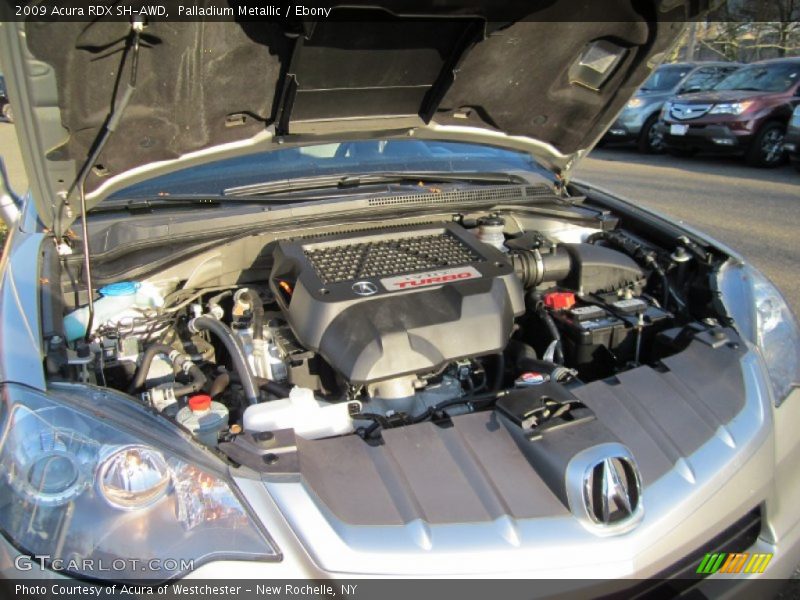 Palladium Metallic / Ebony 2009 Acura RDX SH-AWD