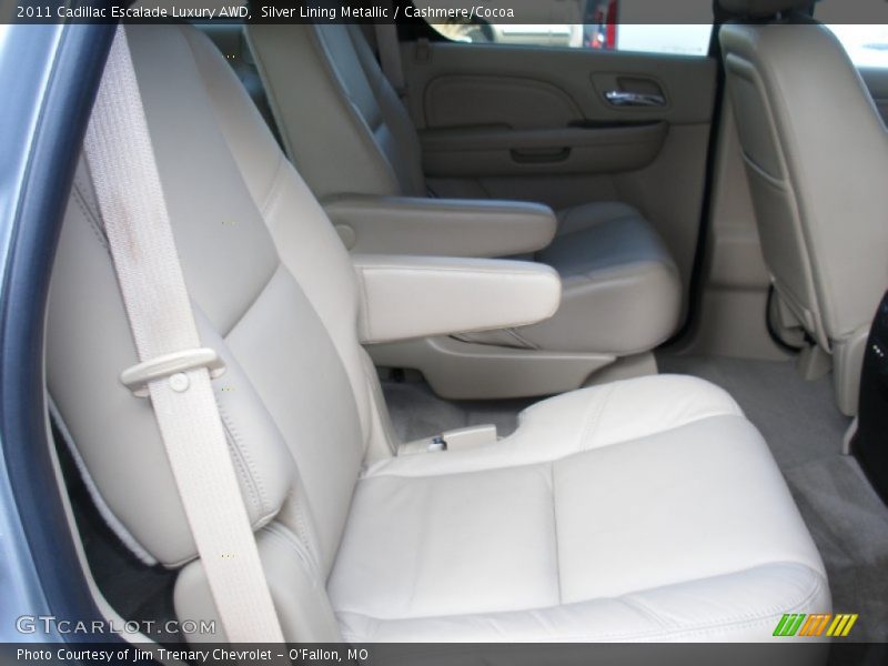 Silver Lining Metallic / Cashmere/Cocoa 2011 Cadillac Escalade Luxury AWD