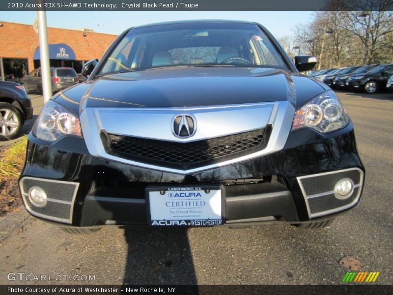 Crystal Black Pearl / Taupe 2010 Acura RDX SH-AWD Technology