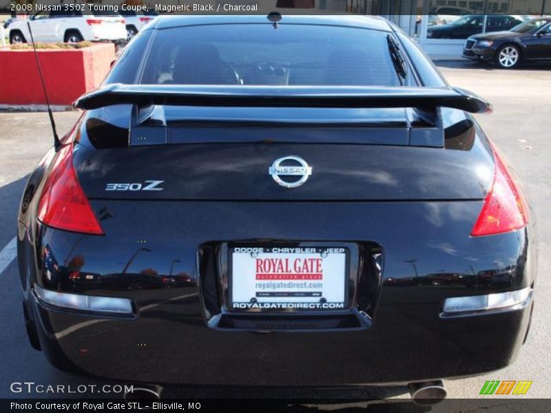 Magnetic Black / Charcoal 2008 Nissan 350Z Touring Coupe