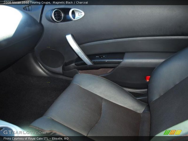 Magnetic Black / Charcoal 2008 Nissan 350Z Touring Coupe