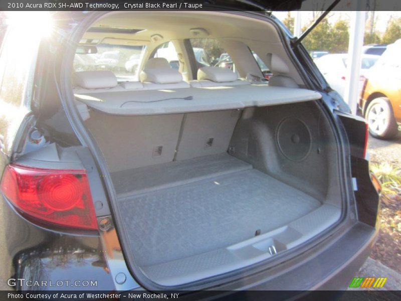 Crystal Black Pearl / Taupe 2010 Acura RDX SH-AWD Technology