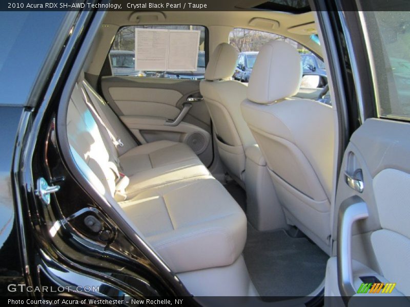 Crystal Black Pearl / Taupe 2010 Acura RDX SH-AWD Technology