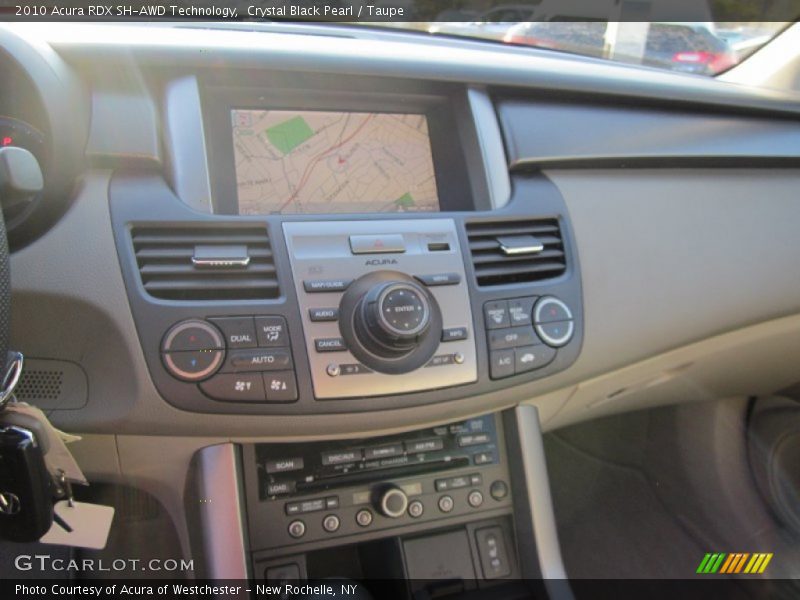 Crystal Black Pearl / Taupe 2010 Acura RDX SH-AWD Technology