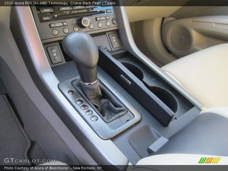 Crystal Black Pearl / Taupe 2010 Acura RDX SH-AWD Technology