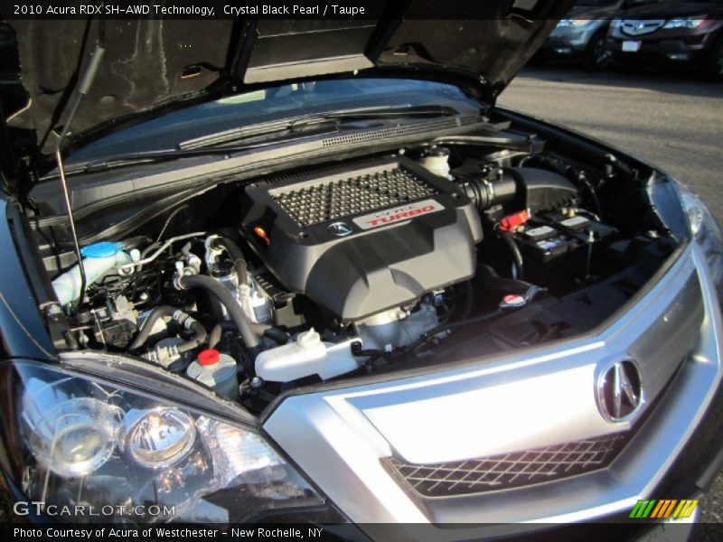 Crystal Black Pearl / Taupe 2010 Acura RDX SH-AWD Technology