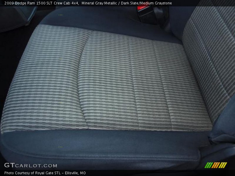 Mineral Gray Metallic / Dark Slate/Medium Graystone 2009 Dodge Ram 1500 SLT Crew Cab 4x4