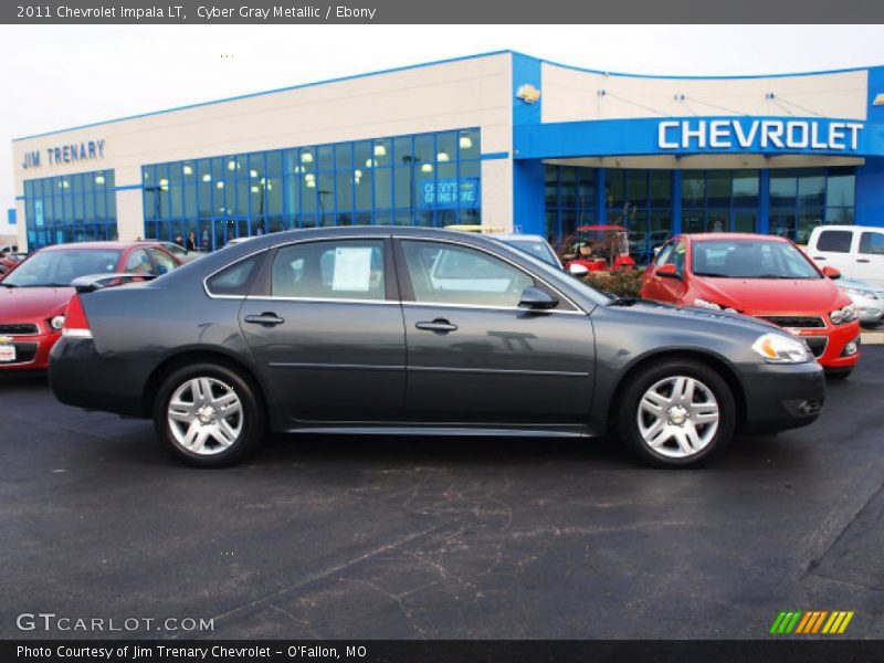 Cyber Gray Metallic / Ebony 2011 Chevrolet Impala LT
