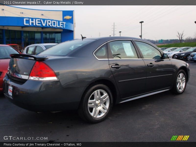 Cyber Gray Metallic / Ebony 2011 Chevrolet Impala LT