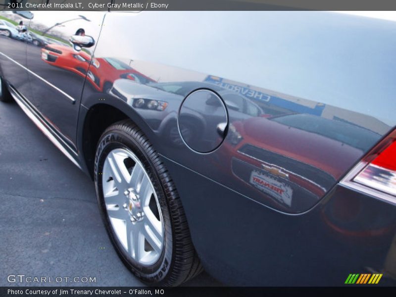 Cyber Gray Metallic / Ebony 2011 Chevrolet Impala LT
