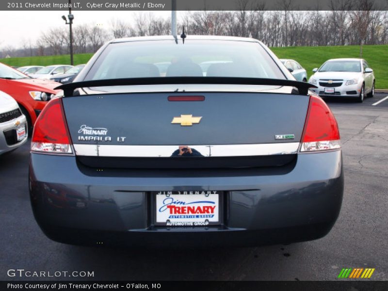 Cyber Gray Metallic / Ebony 2011 Chevrolet Impala LT