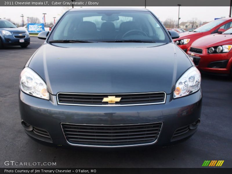 Cyber Gray Metallic / Ebony 2011 Chevrolet Impala LT