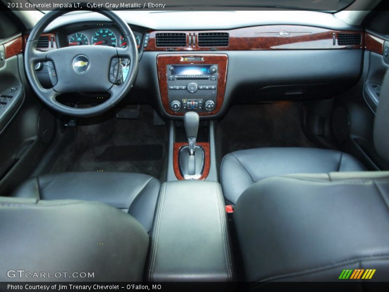 Cyber Gray Metallic / Ebony 2011 Chevrolet Impala LT