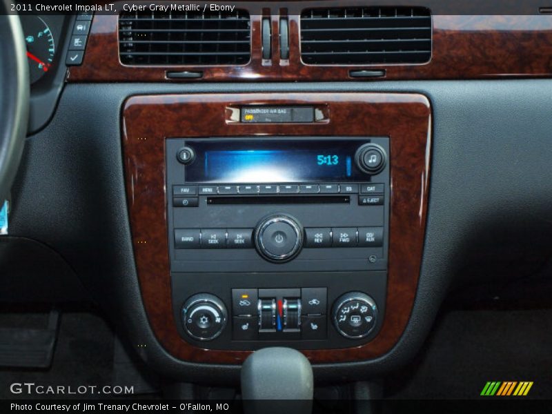 Cyber Gray Metallic / Ebony 2011 Chevrolet Impala LT