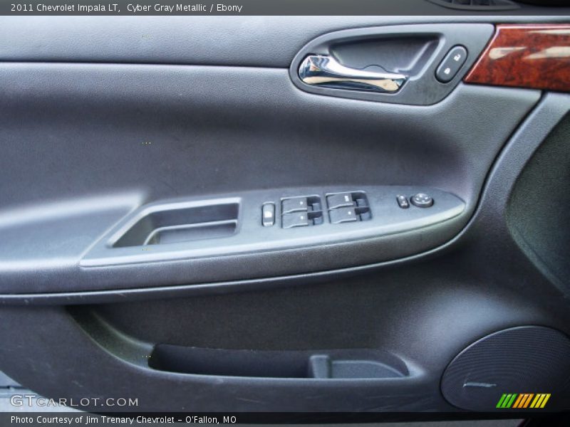 Cyber Gray Metallic / Ebony 2011 Chevrolet Impala LT