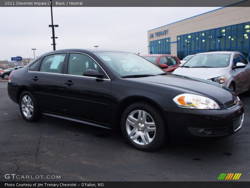 Black / Neutral 2011 Chevrolet Impala LT