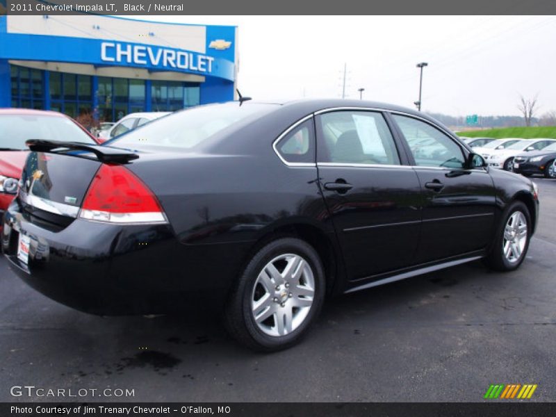 Black / Neutral 2011 Chevrolet Impala LT