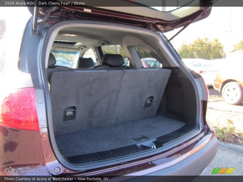 Dark Cherry Pearl / Ebony 2009 Acura MDX