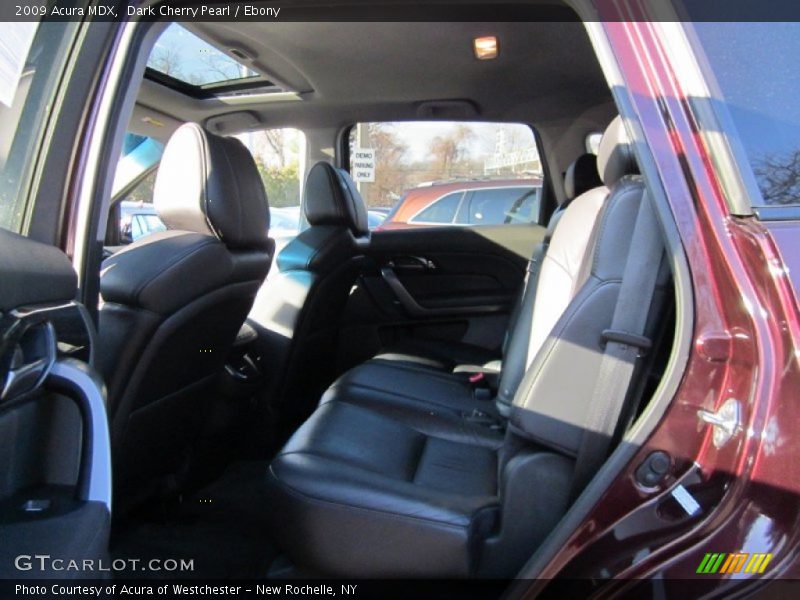 Dark Cherry Pearl / Ebony 2009 Acura MDX